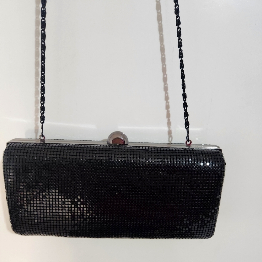 PRESTON & YORK Elegant Black Evening Clutch